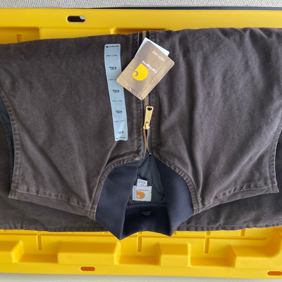 Mens 4xl Carhart vest Brn - Picture 4 of 8